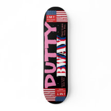DUTTY BWAY JMT 7 3/4" Skateboard Deck