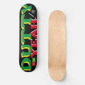 DUTTY JA JMT 8 1/2"Skateboarddek Persoonlijk Skateboard (Voorkant)