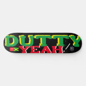 DUTTY JA JMT 8 1/2"Skateboarddek Persoonlijk Skateboard (Horizontaal)