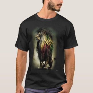 DuttyTees Rasta Lion Three T-shirt