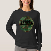 Duty Calls Cool Camouflage Soldier Figurines T-shirt (Voorkant)