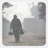 Duty Calls Square Sticker (Voorkant)