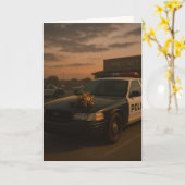 "Duty Done, Rest Earned" Sympathy Kaart (Gele Bloem)