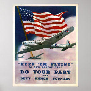Duty Honor Land Poster