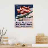 Duty Honor Land Poster (Keuken)