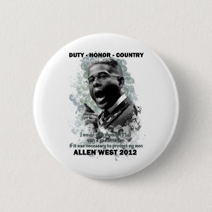 Duty Honor Land Ronde Button 5,7 Cm