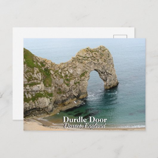 Duur deur in Dorset, Briefkaart Engeland (Voorkant / Achterkant)