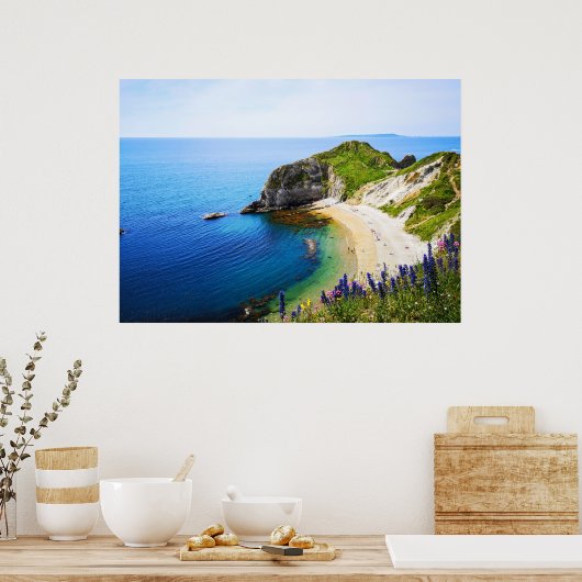 Duur deur in Dorset Poster (Keuken)