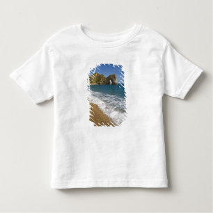 Duur deur, Lulworth Cove, Jurassic Coast, 2 Kinder Shirts