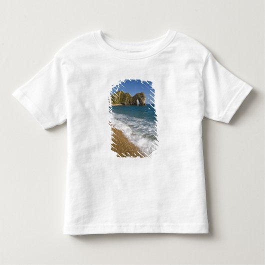 Duur deur, Lulworth Cove, Jurassic Coast, 2 Kinder Shirts (Voorkant)