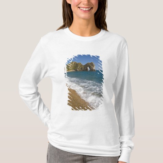 Duur deur, Lulworth Cove, Jurassic Coast, 2 T-shirt (Voorkant)