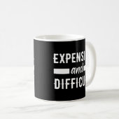Duur en moeilijk koffiemok (Voorkant rechts)