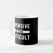Duur en moeilijk koffiemok (Voorkant links)