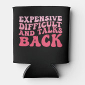 Duur en moeilijk praten terug Groovy Blikjeskoeler (Voorkant)