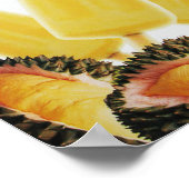 Duur IJsboog tropische fruitpopulatie Poster (Hoek)