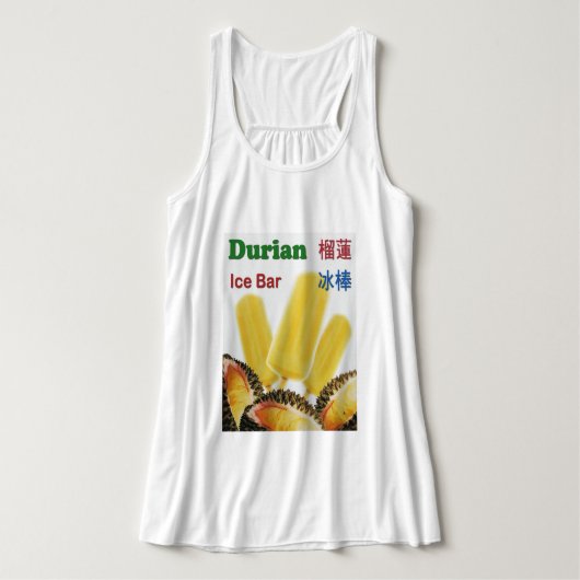 Duur IJsboog tropische fruitpopulatie Tanktop (Design voorkant)