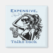 Duur, Moeilijk en Praten Terug Magneet (Voorkant)