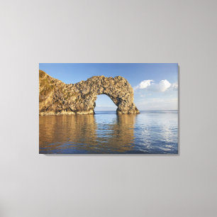 Duur van de deur, Jurassic Coast World Heritage 2 Canvas Afdruk