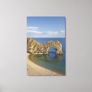 Duur van de deur, Jurassic Coast World Heritage Canvas Afdruk