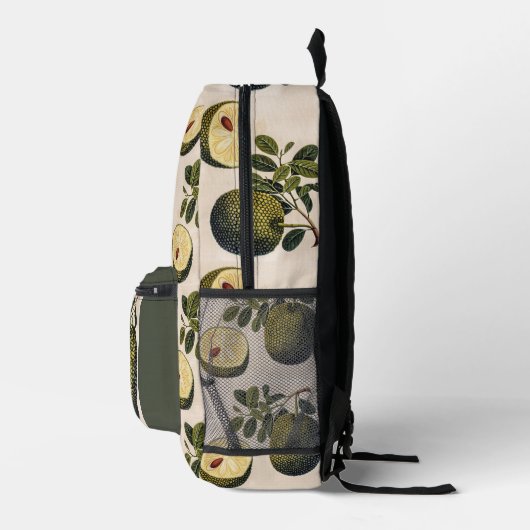 Duur van de fruitteelt bedrukte rugzak (Rechts)