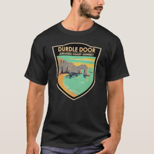 Duur van de Jurassic-kust in Dorset England T-shirt