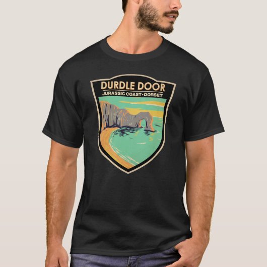 Duur van de Jurassic-kust in Dorset England T-shirt (Voorkant)