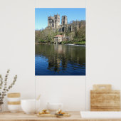 Duurham Cathedraal en Mill Poster (Keuken)