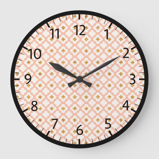 Duurzaam acryluurwerk grote klok (Voorkant)