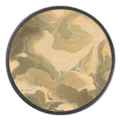 Duurzaam Camo Design Hockey Puck (Voorkant)