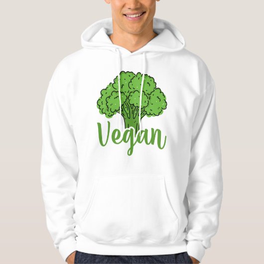 Duurzaam en stijlvol Vegan: Verhoog je mode Hoodie (Voorkant)