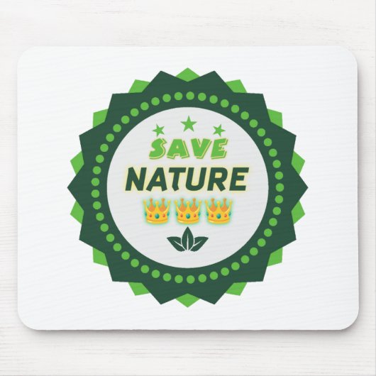 "Duurzaam Heiligdom" Muismat (Voorkant)