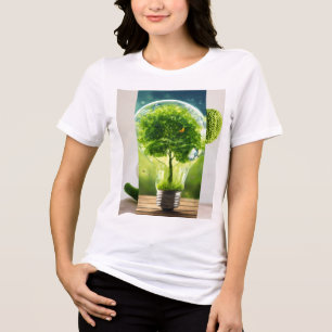 Duurzaam leven Eco-Tips T-shirt Design"