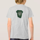 Duurzaam leven: omarmen van milieuvriendelijk leve Tri-Blend shirt (Achterkant)