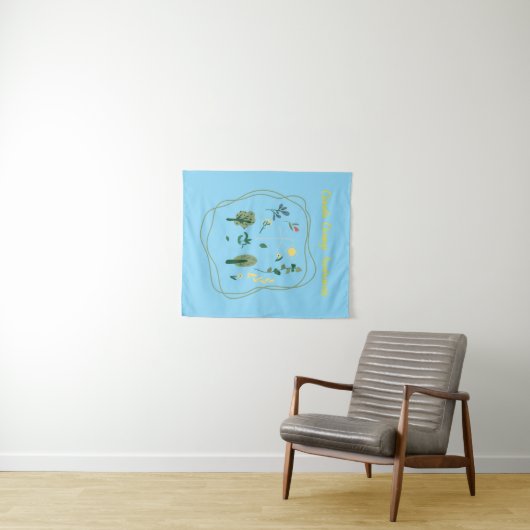 Duurzaam lifestyle design wandkleed (In Situ (horizontaal))