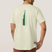 Duurzaam T-shirt voor de groei van wilde uien (Achterkant)
