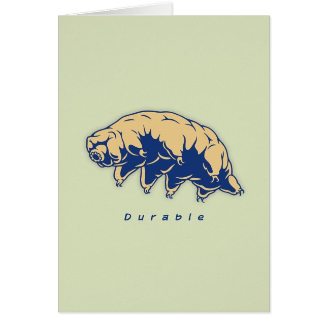 Duurzaam - Tardigrade (Voorkant)