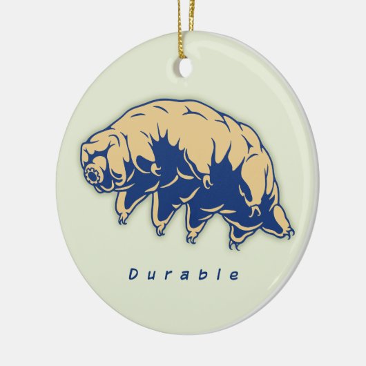 Duurzaam - Tardigrade Keramisch Ornament (Links)