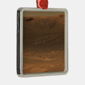 Duurzaamheid van de botsingskrater op het oppervla metalen ornament (Rechts)