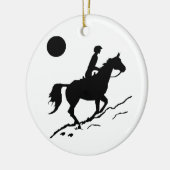 Duurzaamheid/versperring op afstand keramisch ornament (Links)