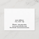 Duurzaamheid Visitekaartje (Achterkant)