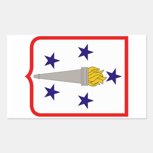 Duurzaamheidscentrum Rechthoekige Sticker (Voorkant)