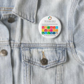 Duurzaamheidsdoelen SDG's 2030 Motivatie geschenke Ronde Button 5,7 Cm (In situ)