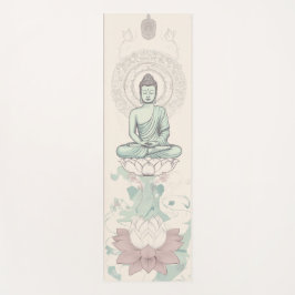 Duurzame Boeddha Yoga Mat voor Comfortabele Flow