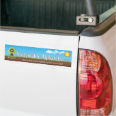 Duurzame Bumpersticker Alpharetta (Op Truck)