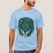 Duurzame en ethische boodschappen t-shirt (Voorkant)