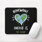 Duurzame energie is t... muismat (Met muis)
