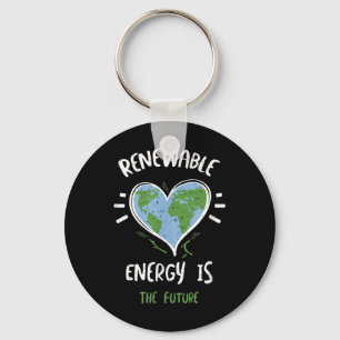 Duurzame energie is t... sleutelhanger