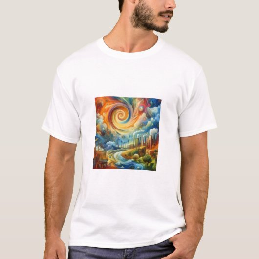 Duurzame geest t-shirt (Voorkant)