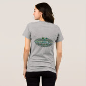 Duurzame Geest Tri-Blend Shirt (Achterkant volledig)