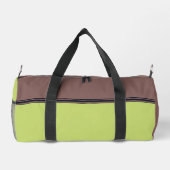 Duurzame gemengde kleur Duffle Bag – opvallende st Plunjezak (Achterkant)